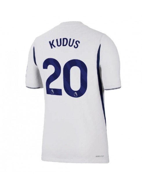 Tottenham Hotspur Mohammed Kudus #20 Heimtrikot 2026-27 Kurzarm Tottenham Hotspur Mohammed Kudus #20 Heimtrikot 2026-27 Kurzarm